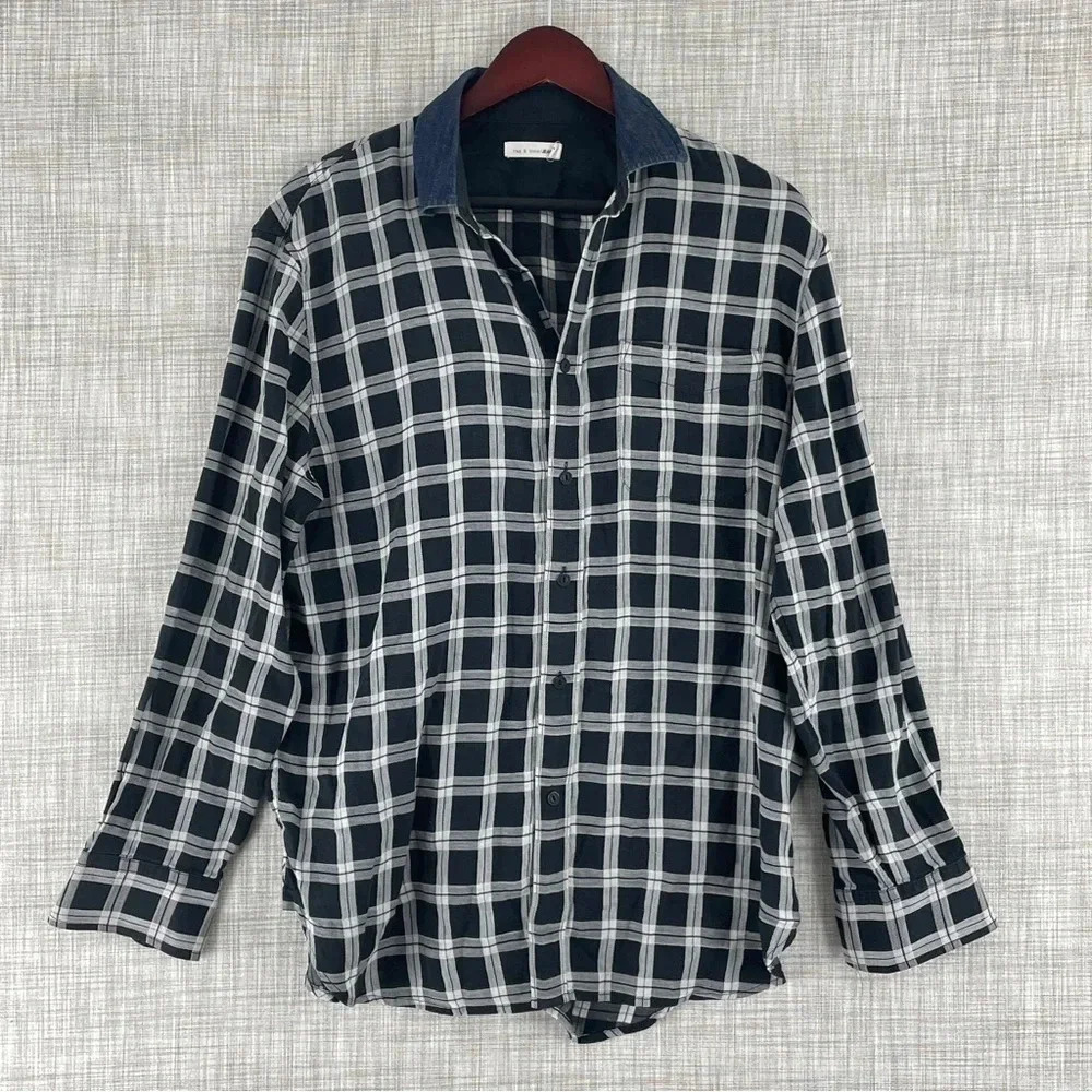 Rag & Bone Mens Size M thin Long Sleeve Button Down Shirt 2818 - Picture 1 of 7